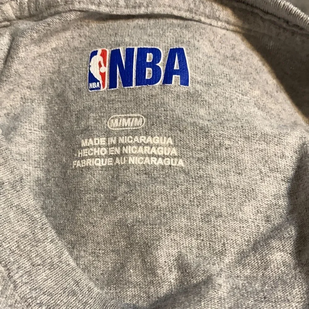 NBA Men’s Rockets 2018 Playoffs Basketball Gray Short Sleeve T-Shirt M